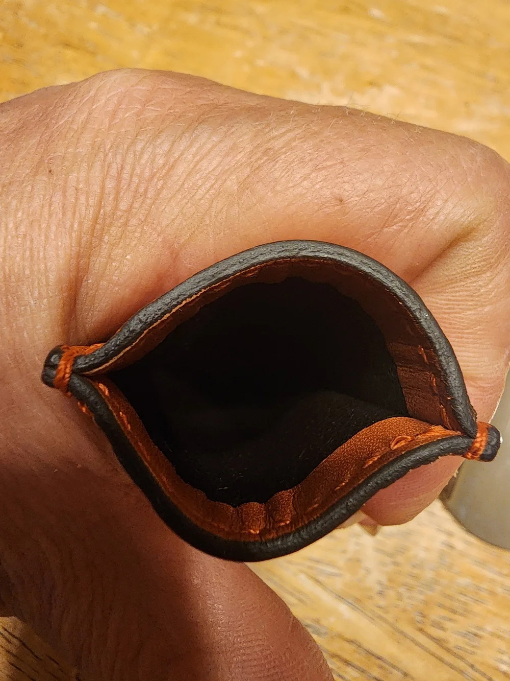 vintage Gucci portable metal shoehorn housed in an embossed brown Guccissima GG
